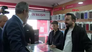 Milli Eğitim Bakanı Mahmut Özer Gölköy'de Esnaf ve Halkla Buluştu