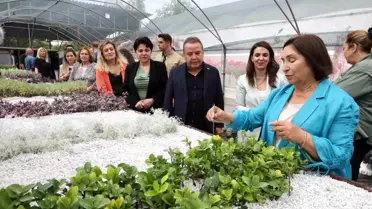 Selvi Kılıçdaroğlu Antalya Büyükşehir Belediyesi Tesislerini Ziyaret Etti