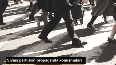 Siyasi Partilerin Propaganda Konuşmaları TRT'de Yayımlandı
