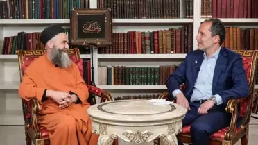 Yeniden Refah Partisi Genel Başkanı Fatih Erbakan Cübbeli Ahmet Hocayı ziyaret etti