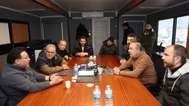 Kayseri Valisi Gökmen Çiçek, Deprem Bölgesindeki Çalışmalarını Anlattı