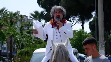 İzmir'de Bağımsız Milletvekili Adayı Tele Miting Düzenledi