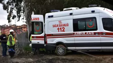 Sinopta inşaatta çalışırken 15 metrelik yükseklikten kafa üstü yere düşen işçi yaralandı