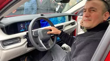 Yerli ve Milli Araç Togg Zonguldak'a Geldi