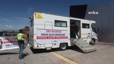 Çiğli Belediyesi Malatya'da kişisel bakım hizmeti veriyor