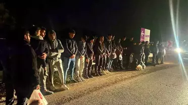 Muğla'da 22 Göçmen Yunanistan'a Geçmek İsterken Yakalandı