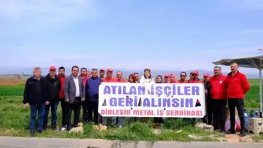 Maya Mekanik Fabrikası'nda İşten Çıkarılan İşçiler Eylem Başlattı