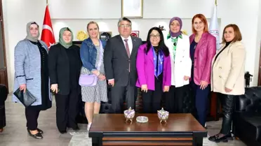 Cumhurbaşkanı Başdanışmanı Saadet Oruç'tan Rektör Özölçer'e ziyaret