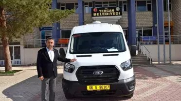 Tercan Belediyesi araç filosuna yeni bir cenaze nakil aracı ekledi