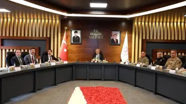 Bingöl'de Seçim Güvenliği Toplantısı Yapıldı