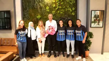 Mezitli Mercanlar Kadın Futbol Kulübü Başarılarını Paylaştı
