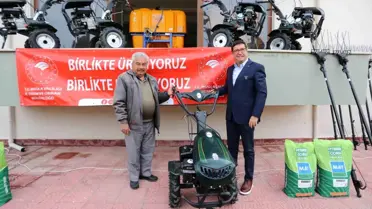 Muğla'da 334 Üreticiye Makine-Ekipman Desteği Sağlandı
