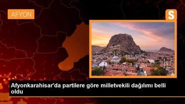 Afyonkarahisar'da 4 parti meclise milletvekili gönderiyor
