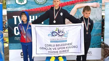 Çorlu Belediyesi Yüzücülerinden Büyük Başarı