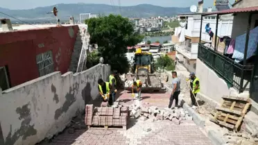 Menemen Belediyesi Yol Yenileme Çalışmalarına Başladı