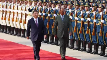 Çin Cumhurbaşkanı Xi Jinping, Eritre Cumhurbaşkanı Isaias Afwerki ile Beijing'de Görüştü