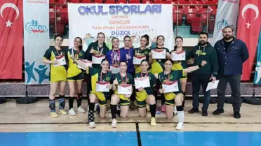 Okul Sporları Hentbol Gençler Yarı Final Müsabakaları Düzce'de Yapıldı