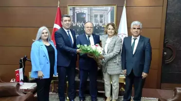 Zonguldak SGK İl Müdürü ve çalışanları Vali Tutulmazı ziyaret etti