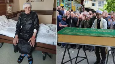 Dünyanın en uzun burunlu insanı Mehmet Özyürek Artin'de son yolculuğuna uğurlandı