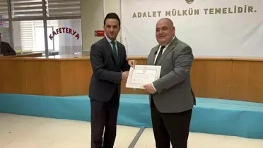 Bartın'da AK Parti'den milletvekili seçilen Aldatmaz mazbatasını aldı