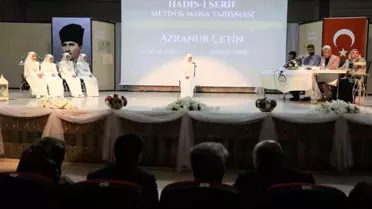 Erzincan'da Hadis-i Şerif Yarışması düzenlendi