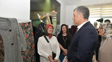 Esenyurt'ta Kadınların Ürettiği El Emeği Ürünler Sergilendi