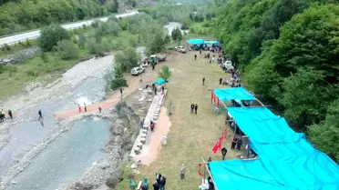 Sinop'ta Geleneksel Keşkek Şenliği Yoğun Katılımla Gerçekleştirildi