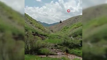 Tunceli'de mantar toplarken kaybolan vatandaşlara dron ve askeri helikopter araması ile ulaşıldı