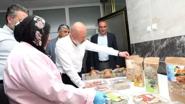Başkan Çolakbayrakdar, Yemliha Kadın Girişimi Üretim ve İşletme Kooperatifi'ni Ziyaret Etti
