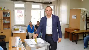 Ayvalık Belediye Başkanı Ergin, Oyunu Kullandı