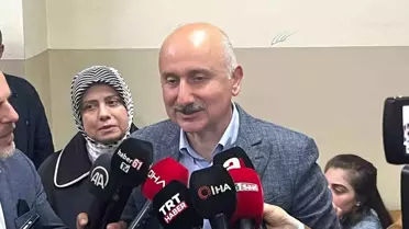Bakan Karaismailoğlu, Trabzon'da oy kullandı