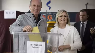 Eşiyle birlikte oyunu kullanan Muharrem İnce: Şimdi buradan dinlenmek için köyüme gidiyorum