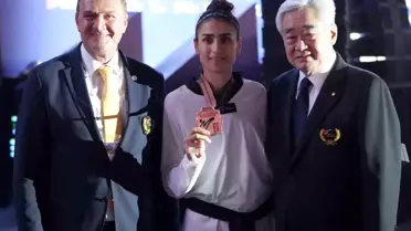Hatice Kübra İlgün Dünya Taekwondo Şampiyonası'nda bronz madalya kazandı