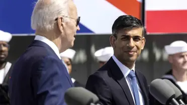İngiltere Başbakanı Rishi Sunak, ABD Başkanı Joe Biden ile görüşecek