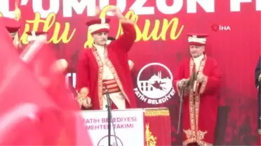 İstanbul'un fethinin 570'inci yılı Saraçhane Parkı'nda kutlandı