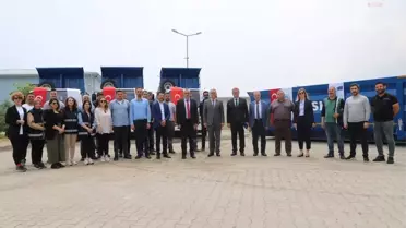 TESKİ filosuna 14 arıtma atığı taşıma konteyneri ve 7 kamyon ekledi