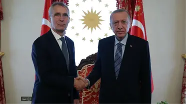Cumhurbaşkanı Erdoğan, NATO Genel Sekreteri Jens Stoltenberg'i kabul etti