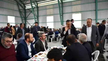 Tepebaşı Belediye Başkanı Ahmet Ataç, yağmur ve şükür duası etkinliklerine katıldı
