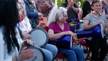 Edirne'de Kadınların Kurduğu Darbuka Ritim Grubu İlgi Görüyor