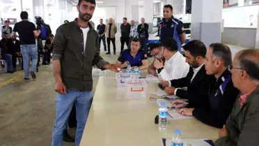 Yenimahalle Belediyesi, Yakacık'ta kurban satışı yapacak besiciler için çadır yerlerini kura ile belirledi