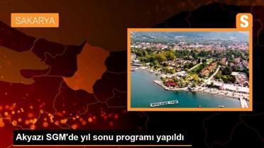 Akyazı SGM'de yıl sonu programı yapıldı