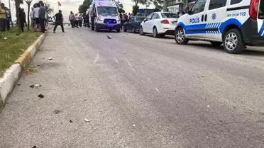 Edirne'de Motosiklet Kazası: 2 Kişi Yaralandı