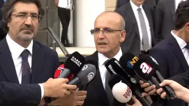 Bakan Şimşek, Türkiye Bankalar Birliği yönetimiyle bir araya geldi