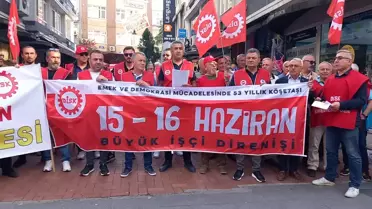Disk Karadeniz Bölge Temsilcisi Karabacak: '53 Yıl Önce Sendikal Hakları İçin Ayağa Kalkan İşçi Sınıfı Bugün de Haklarını Birleşmek ve Mücade Ederek...