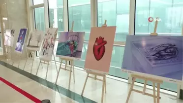 İstanbul Haseki Eğitim ve Araştırma Hastanesi'nde Organ Bağışı Karikatür Sergisi Açıldı