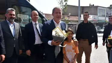 Hulusi Akar, Tomarza İlçesini Ziyaret Etti