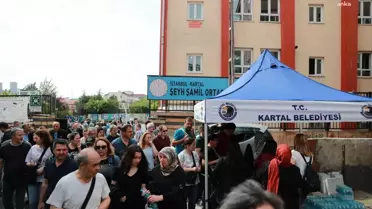 Kartal Belediyesi, YKS'ye giren öğrencileri yalnız bırakmadı