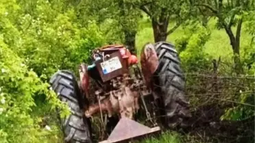 Ehliyetsiz sürücü traktör kazasında hayatını kaybetti