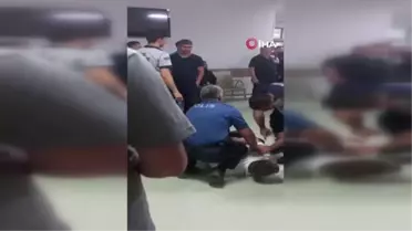 Hastaneyi birbirine katan alkollü şahıs böyle etkisiz hale getirildi
