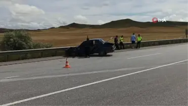 Sungurlu'da Kavşakta Kaza: 1 Yaralı